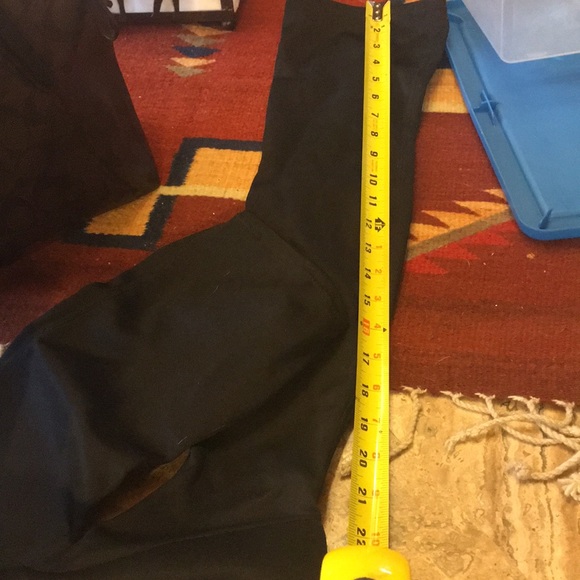 New , Fabric upper -over the knee boot leather outsole - Picture 10 of 13